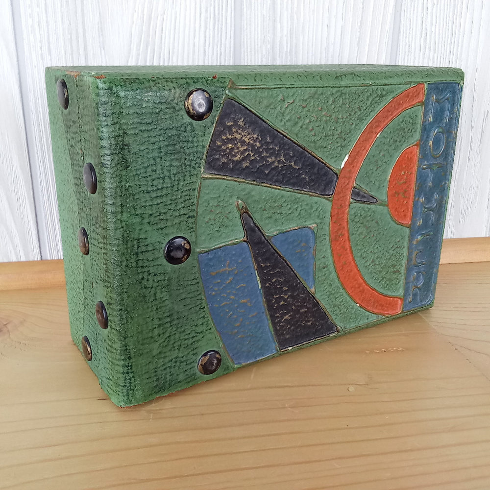 Vintage 60s 70s Wooden Case, Box for Mother